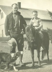 Bobby with his father Ralph Shultz